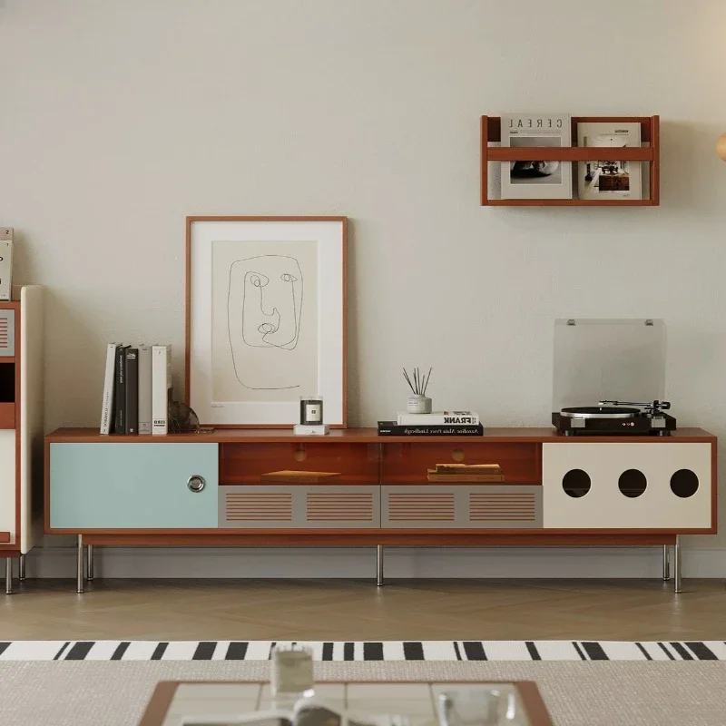 Decoration Wall Tv Stand Drawer Wood Cheap Mural Tv Stand Monitor Mount Mobili Arredamento Casa Furniture For Living Room