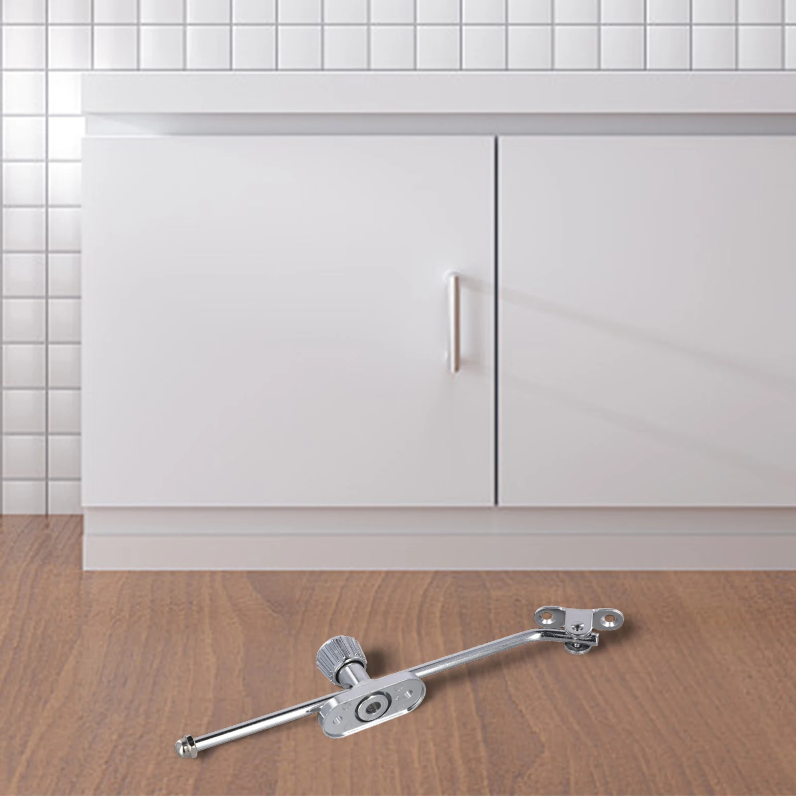 Cabinet Support Hinge Stay Sturdy Construction Suitable For Kitchen Cabinets Carbon Steel Material 19cm Length