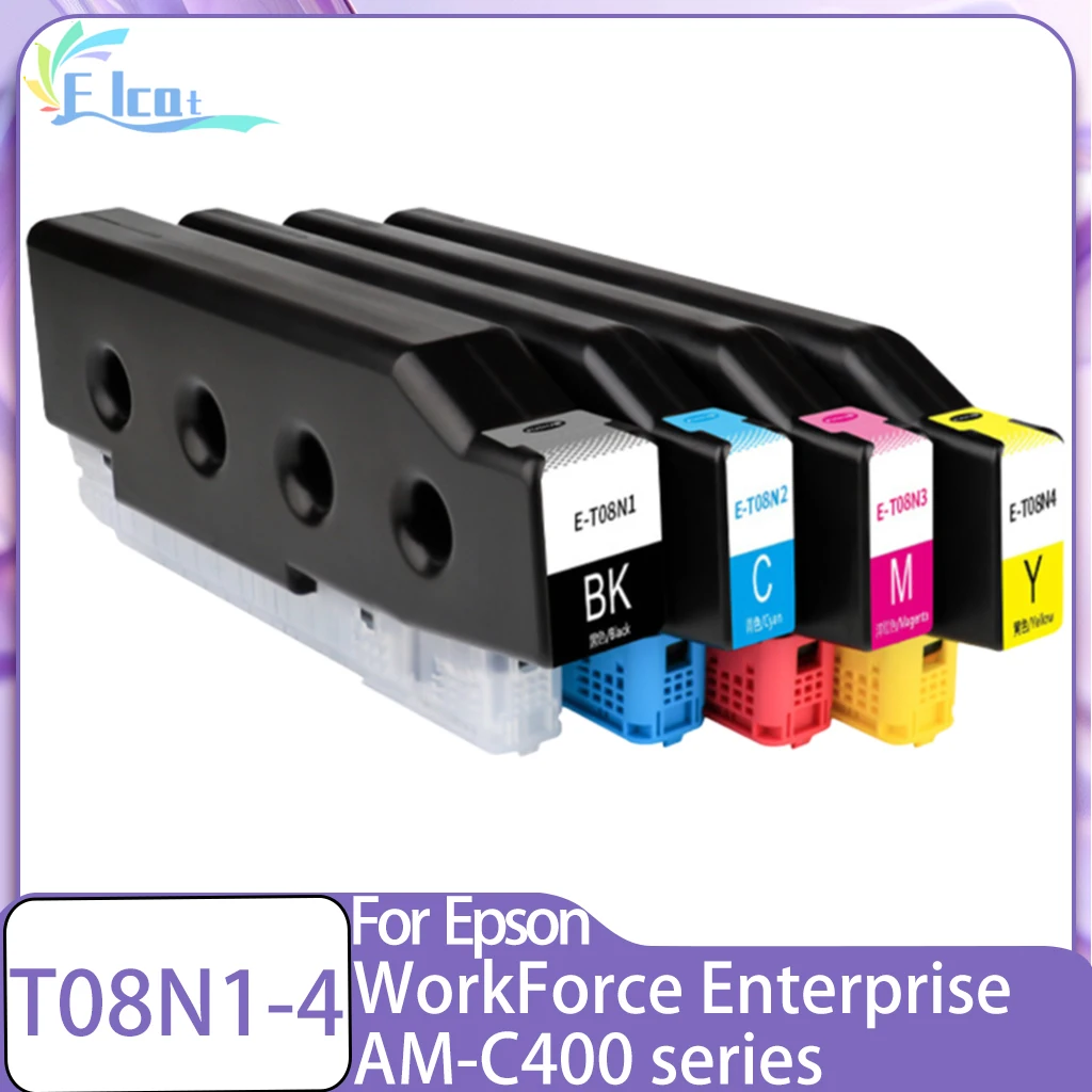

T08N T08N1 T08N2 T08N3 T08N4 Ink Cartridge Compatible For Epson WorkForce Enterprise AM-C400 series Printer Ink Cartridge