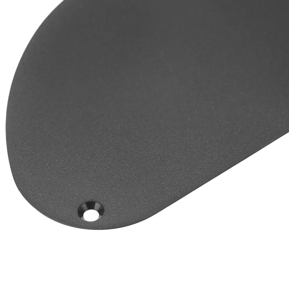 Plastic ​Electric Guitar Back Cover ​Black ​Cavity Plate ​Wiring Backplate​ ​Replacement Accessory Pickguard Scratch Plate​