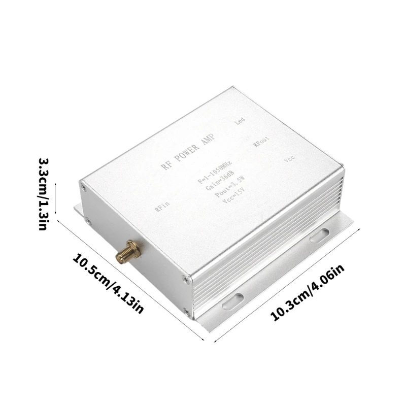 Professioneller linearer HF-Leistungsverstärker mit 1–1050 MHz und 3,5 Ausgangsleistung verbessert die Übertragung
