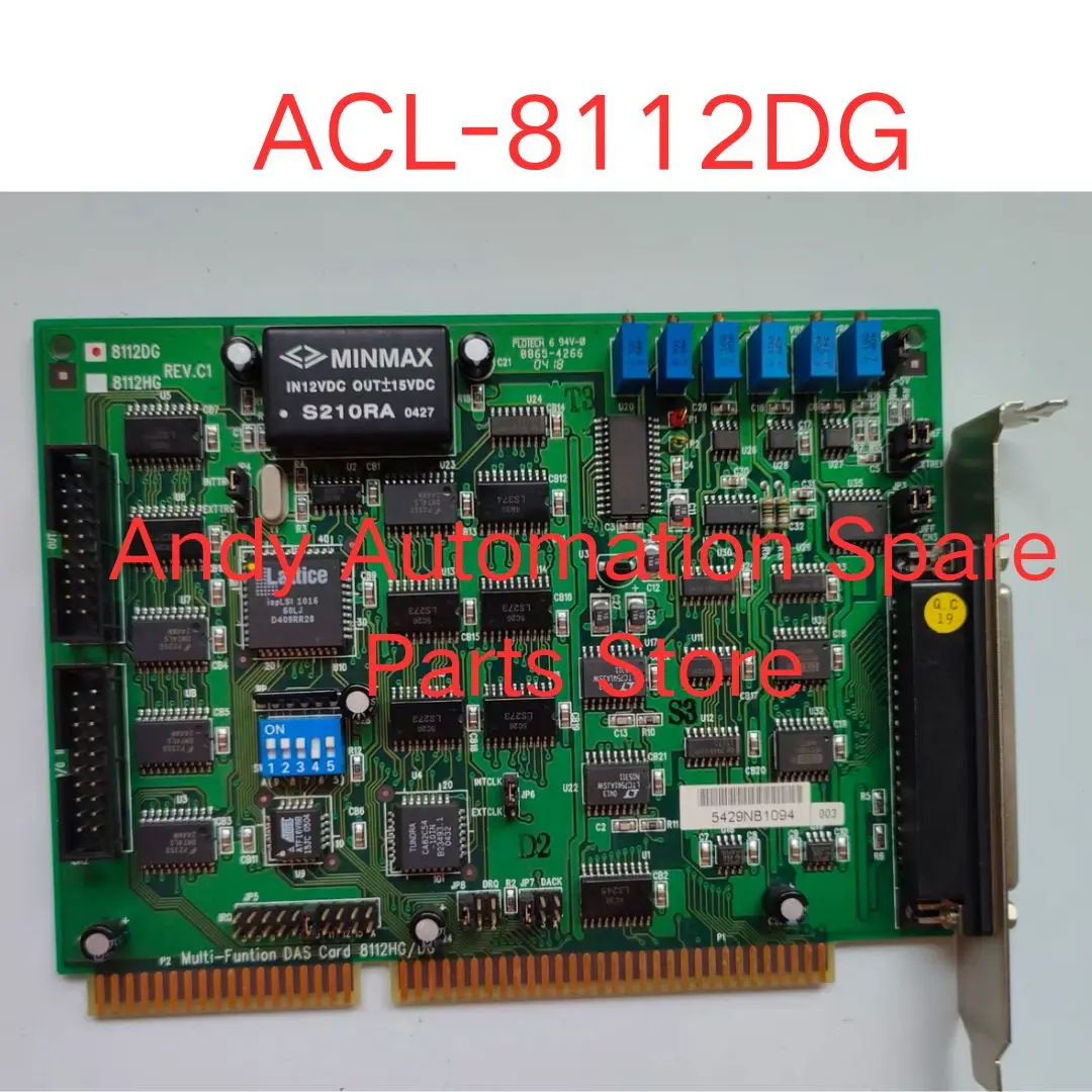 Second-hand ACL-8112DG REV.C1 Multi functional Data Acquisition Card Fast Shipping
