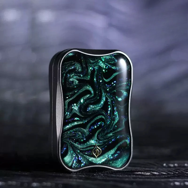 Queyin 流砂 EDC 競争力のある無制限の指先機械式金属プッシュカード解凍デスクトップおもちゃギフト