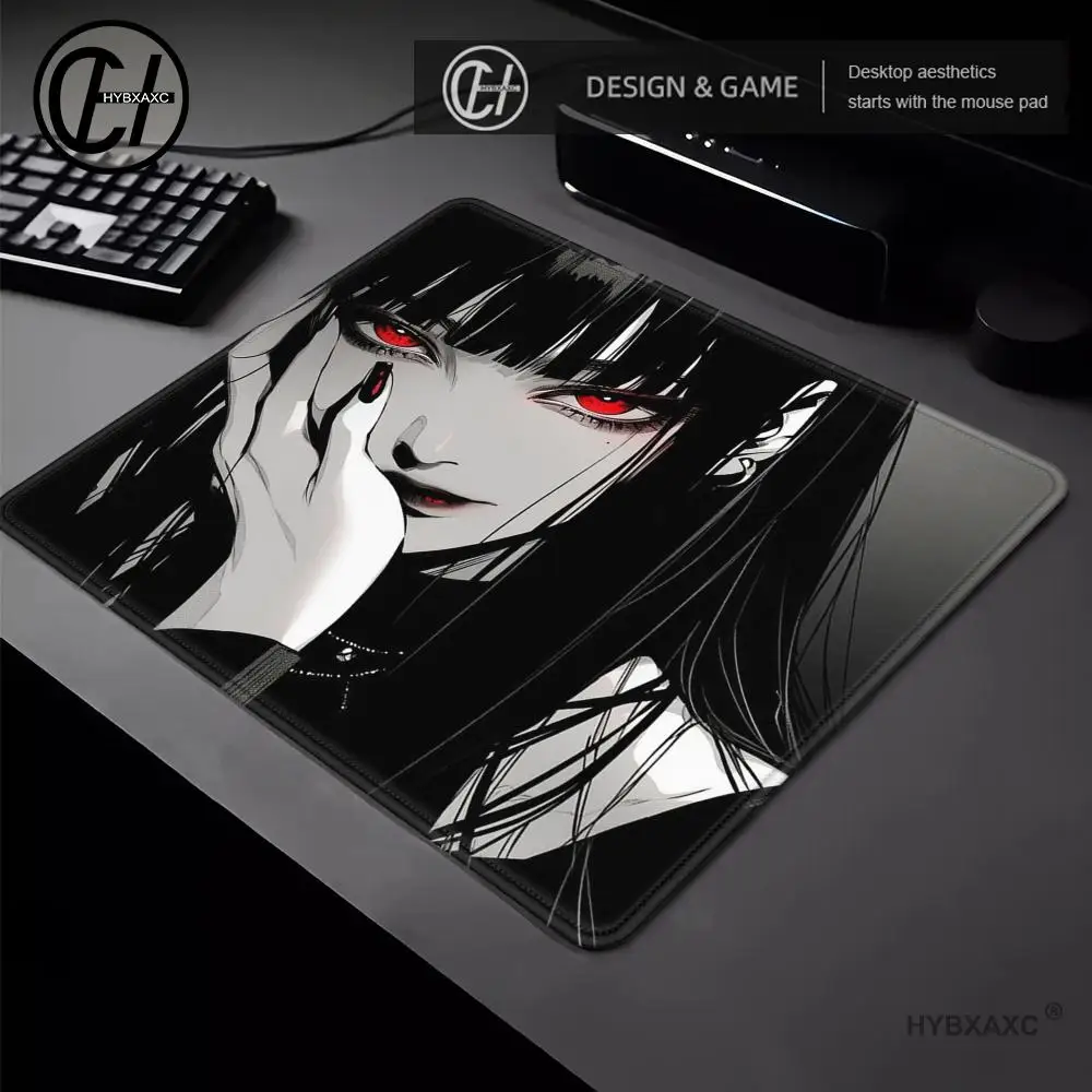 Cool Japan Mask Girl Mouse Pad Small Mouse Pad Desk Pad Desktop Computer Keyboard Wireless Mouse Boy Girl Gift for Play games