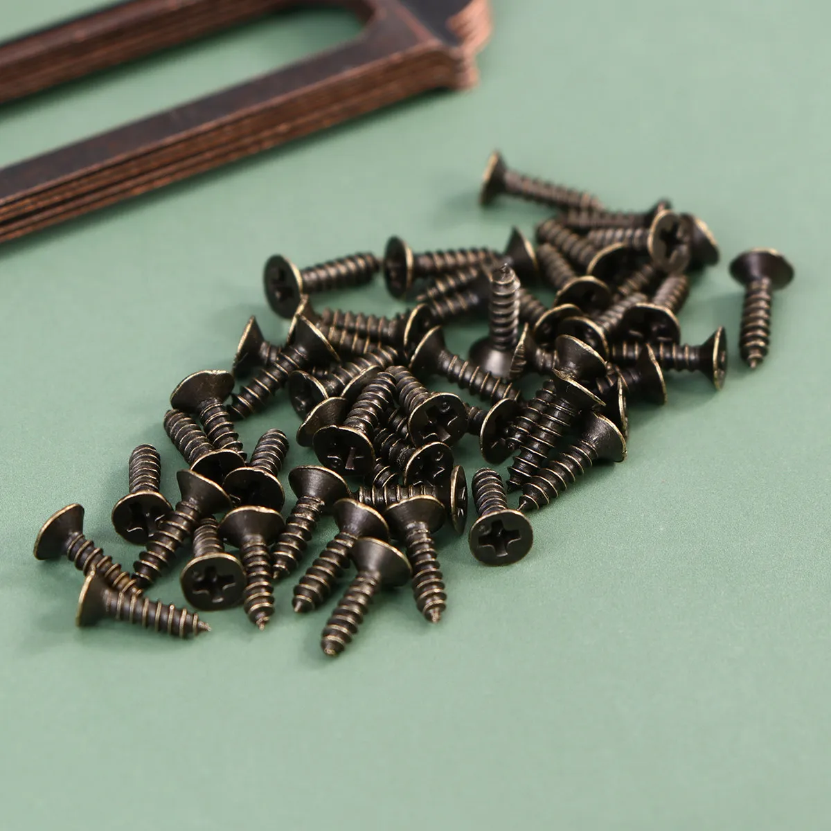 25pcs Retro Drawer Pull Labels Holder Tags for Cabinet Cupboard File Organizer – Vintage Style