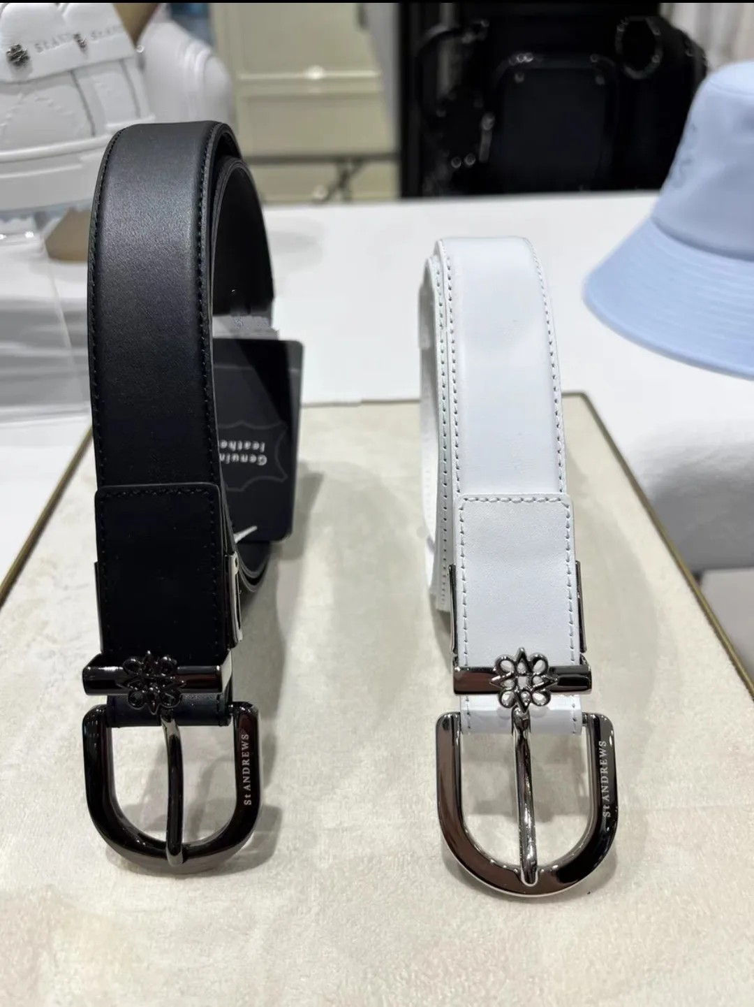 أزواج حزام نسائي جديد بإبزيم على شكل حدوة حصان قابل للتعديل من Golf بشكل مثالي مع أي تنورة أو سراويل #1