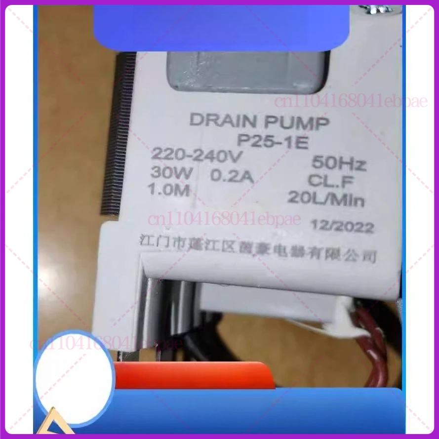 

Commercial Ice Machine Spare Parts 220V 30W P25-1E DRAIN PUMP For YINDU YDC0300A Ice Machine