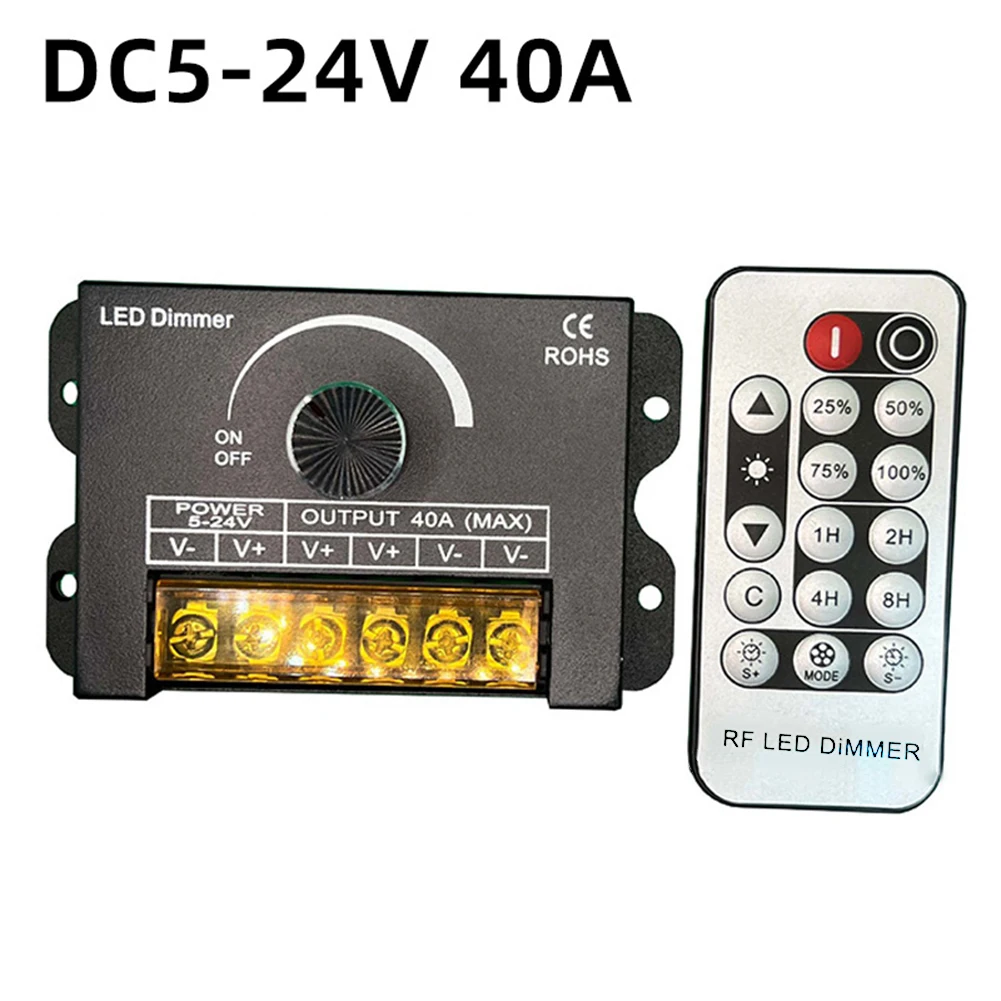 

Easily Adjustable Brightness LED Dimmer Switch With Reliable Timing Functions For Enhanced Convenience And Use