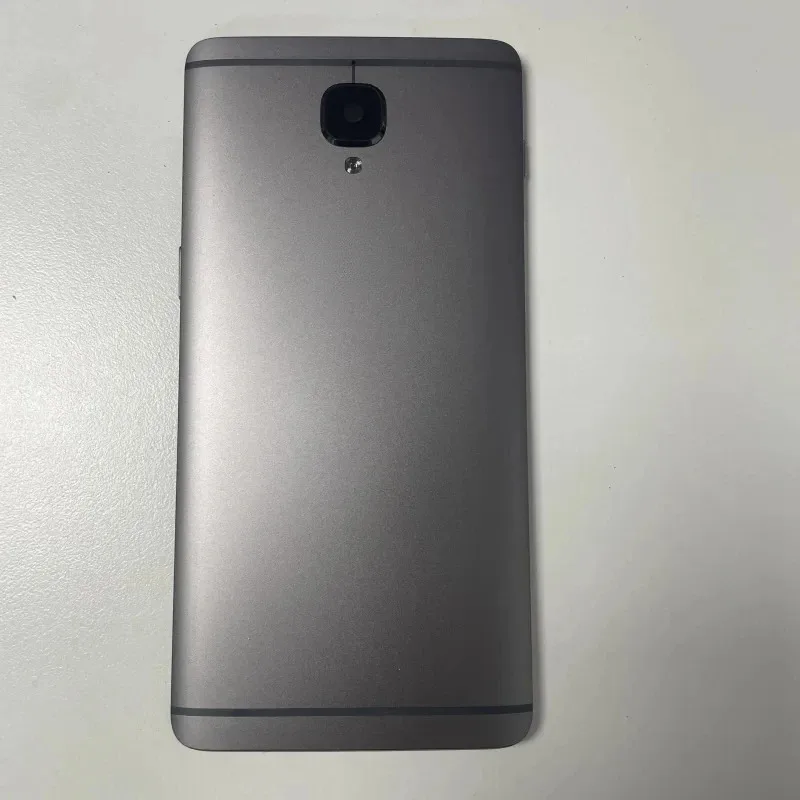 

Металлическая алюминиевая задняя крышка телефона для Oneplus 3 3T, чехол с объективом камеры и кнопками регулировки громкости