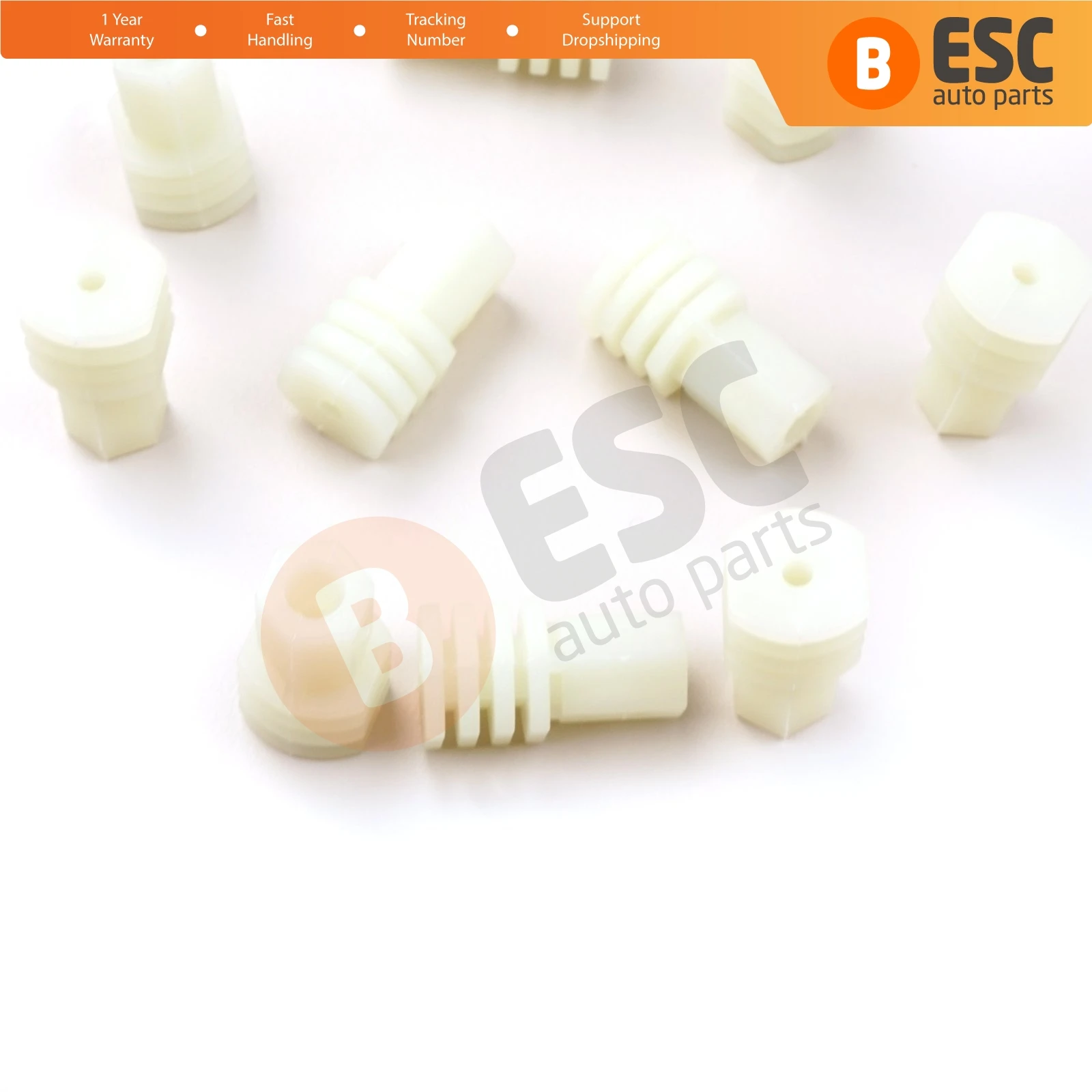 ESC Auto Parts ECP026 10 Pieces Cable End Rope Dowel for Window Regulator Winder Mechanism Type BCP026 Fast Handling