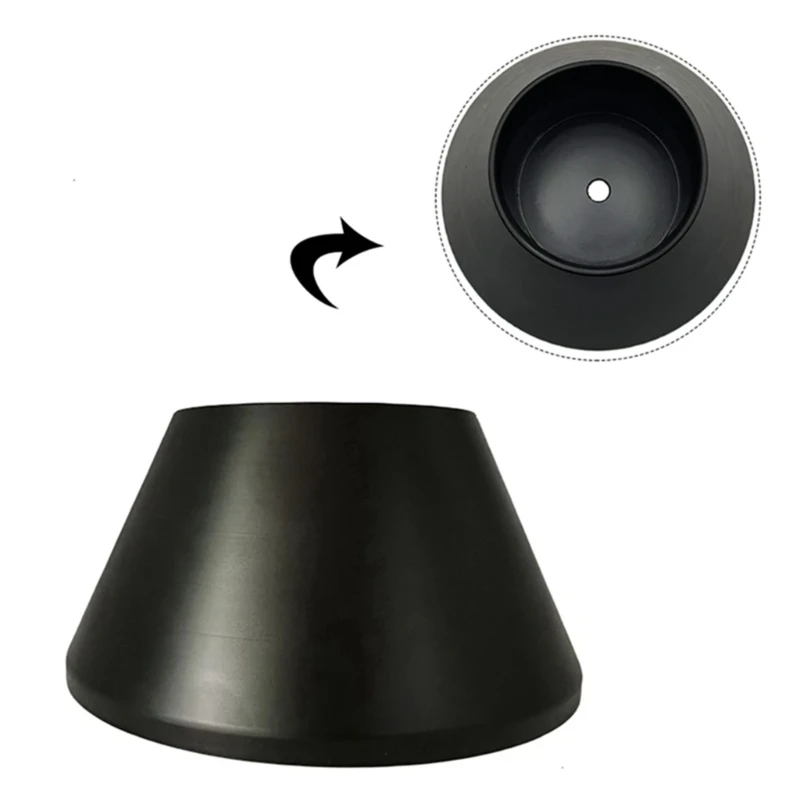 CPDD 데스크탑 지지대 60mm 직경 병용 플라스틱 질감 스탠드 베이스