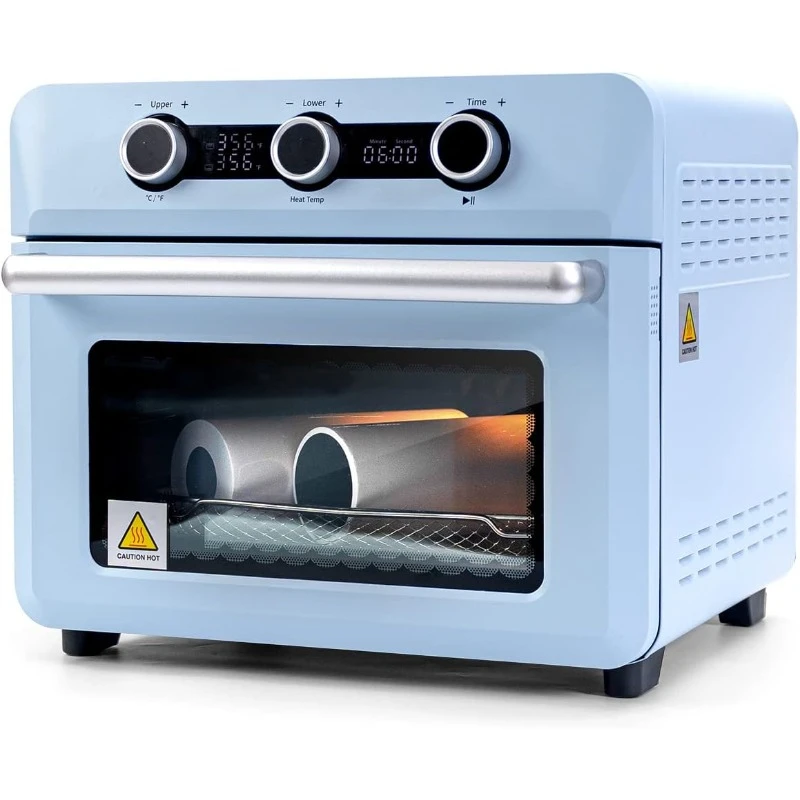 

Sublimation Oven Machine 25 L 110 V 1600 W Light Blue Convection Oven for Sublimation Blanks Mugs Tumblers Cups Water