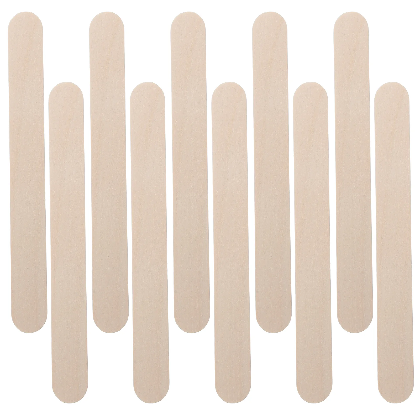 

100Pcs Tongue Depressors Jumbo Wooden Popsicle Sticks Pediatric Craft Waxing Sticks Wax Stick Stick