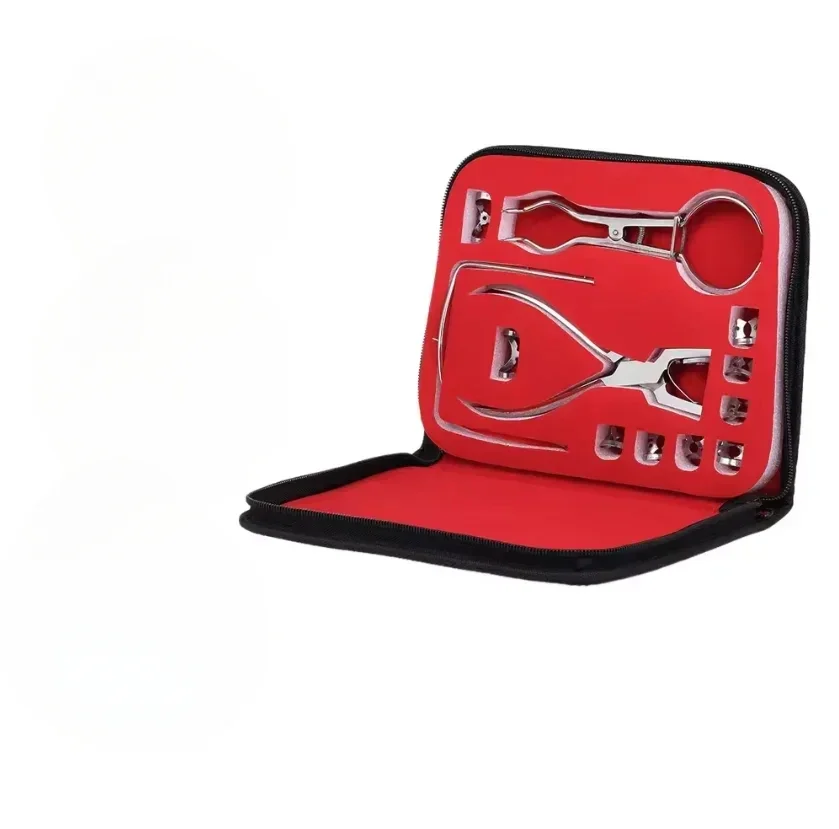 أطباء الأسنان المطاط السد عدة أدوات جراحية طب الأسنان مجموعة تقويم الأسنان الأسنان المطاط السد المشابك عدة #1