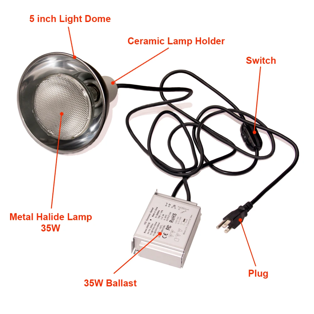 

50 Wattage Ballast for Reptile Metal Halide Lamp