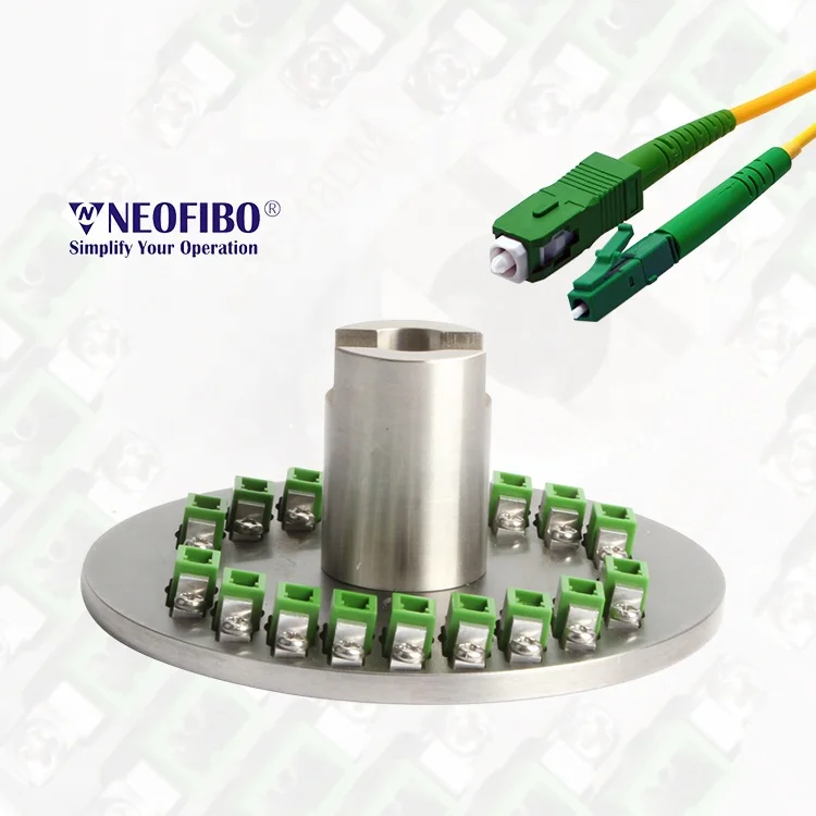 Domaille Polishing Machine Exclusively Used LC Connector LC Fiber Optic Central Pressure Polishing Fixture