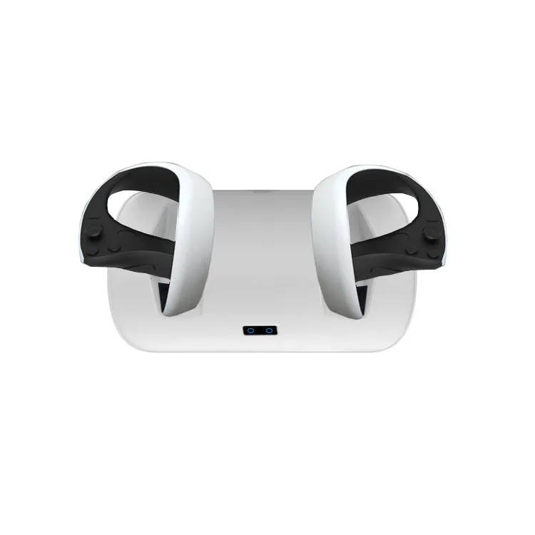 Für PS VR2 Controller Ladestation mit Displaylicht PSVR2 Game Handle einfaches Zweisitzer-Ladegerät PSVR2 Griff-Ladegerät