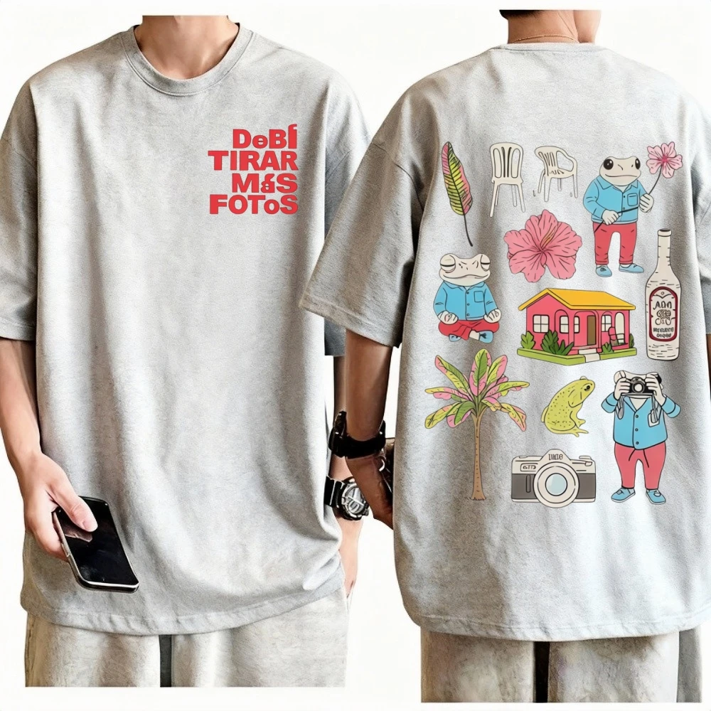 T-shirt Rapper Bad Bunny Debi - Foto Street Fashion recensione e prezzo