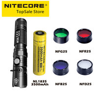 Genuine NITECORE Mt21c 1000 Lumens CREE XP-L HD V6 LED Ultra Bright Small Straight 90 Degree Rotatable Magnetic Tail Flashlight