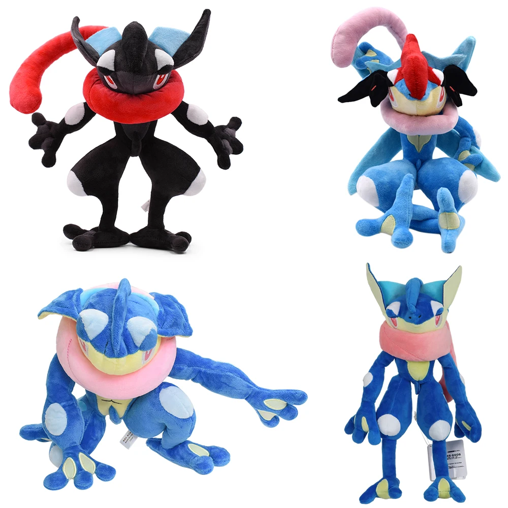 

Pokemon Shiny Greninja Plush Toy Ash Ketchum Battle Bond Greninja Soft Stuffed Peluche Pocket Monsters Doll Birthday Present