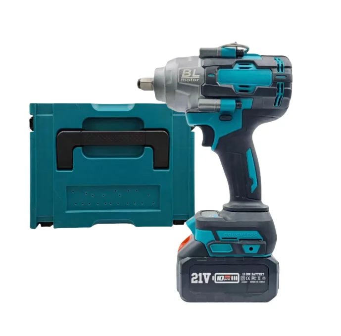 

3/4 Output Shaft Brushless Electric Wrench High Torque Auto Repair Tire Removal Tool Heavy Duty Lithium Impact Wrench