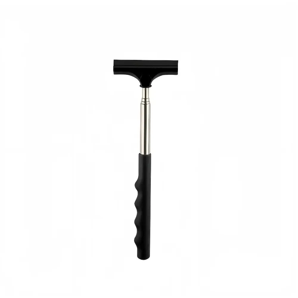 Portable Handle Rearview Mirror Wiper Stainless Steel Adjustable Length Auto Glass Cleaner Telescopic Squeegee Auto
