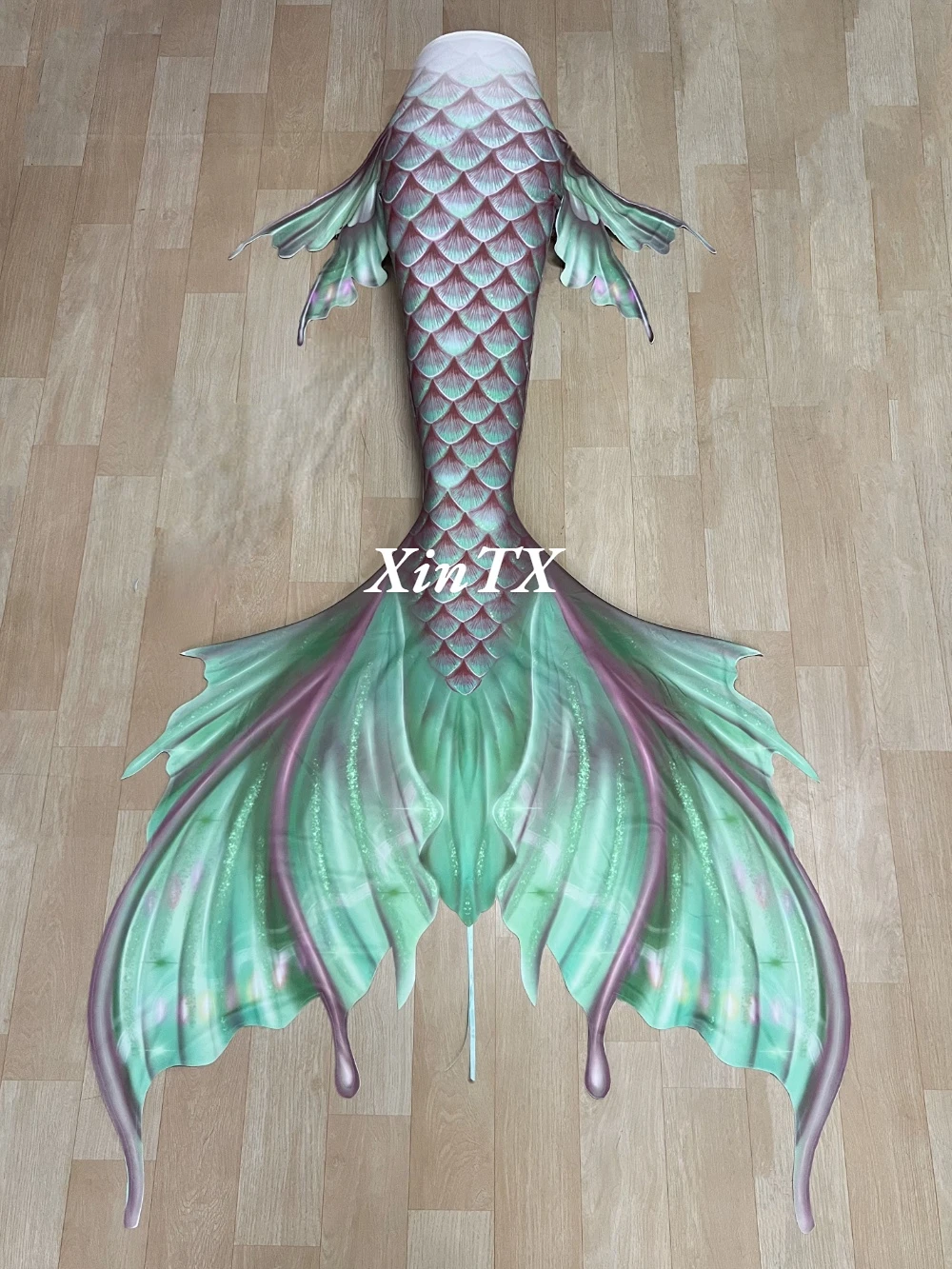 Mulher sereia cauda aquário desempenho adulto grande fishtail goth estilo escuro vestido de halloween praia foto natação cosplay