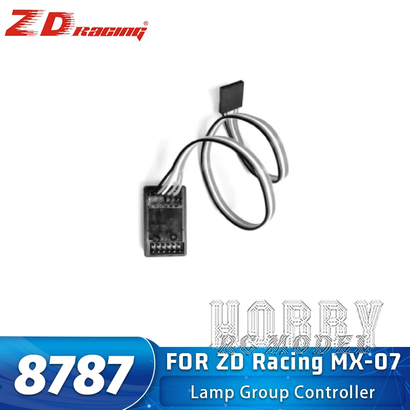 

Контроллер группы ламп ZD Racing 8787 для модели радиоуправляемого автомобиля MX07 1/7 монстр-Трак, оригинальные аксессуары