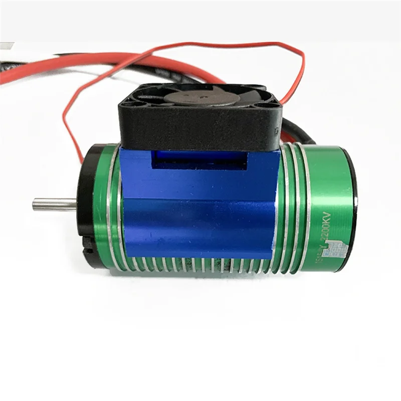 YSUN-42Mm Motor Koelventilator Koellichaam Voor Traxxas 1/10 E-Revo E-Maxx Summit Arrma 1/8 Kraton Talion Typhon RC Auto