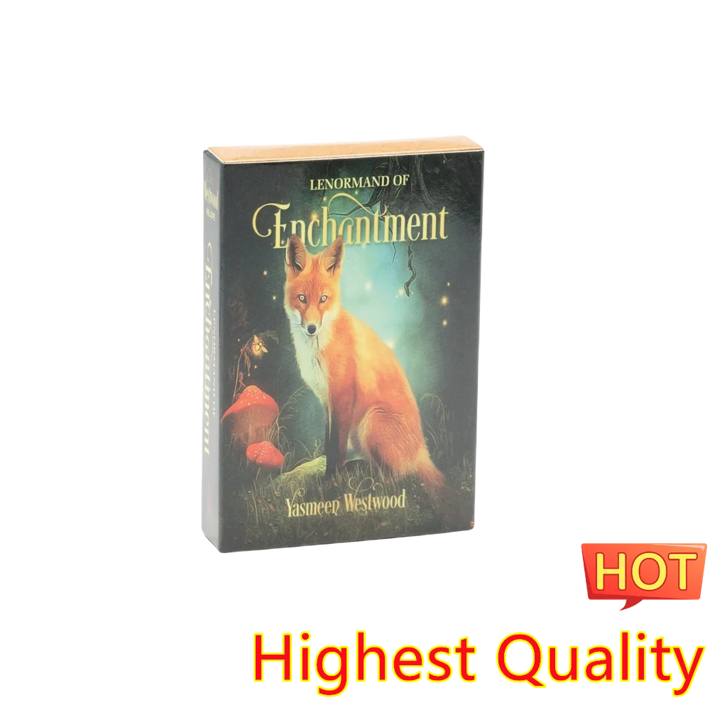 Jeździec Waite Lenormand Of Enchantment Karty Tarota Magic Arts Talia Gry Karciane Czarownica Karty Tarota Karta Wyroczni