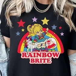 Rainbow Brite Tshirt T-Shirt T Shirt Vintage Aesthetic Tee Retro 80S Cute Shirt