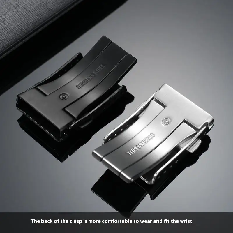 16 мм 18 мм 20 мм твердая пряжка из нержавеющей стали для Longines PATEK PHILIPPE Breitling, пряжка для часов, кнопка ремешка для часов