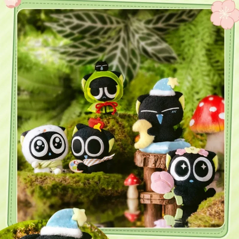 Genuine Waigua The Legend of Luo Xiaohei Four Seasons Journey Plush Blind Box Collectible Random Doll Gift Desk Decor Collectibl