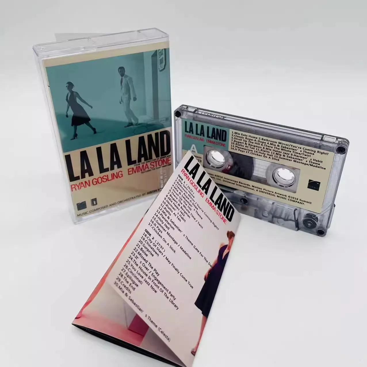 Movie La La Land Justin Hurwitz Music Tape The Complete Musical Experience OST Album Cassettes Cosplay Recorder Soundtracks Box