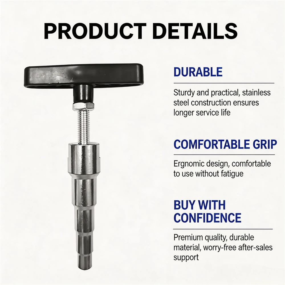 T-Handle Pipe Tube Expander Reamer, 5 Sizes 12-25mm/0.47-0.98in Flaring Tool view 3