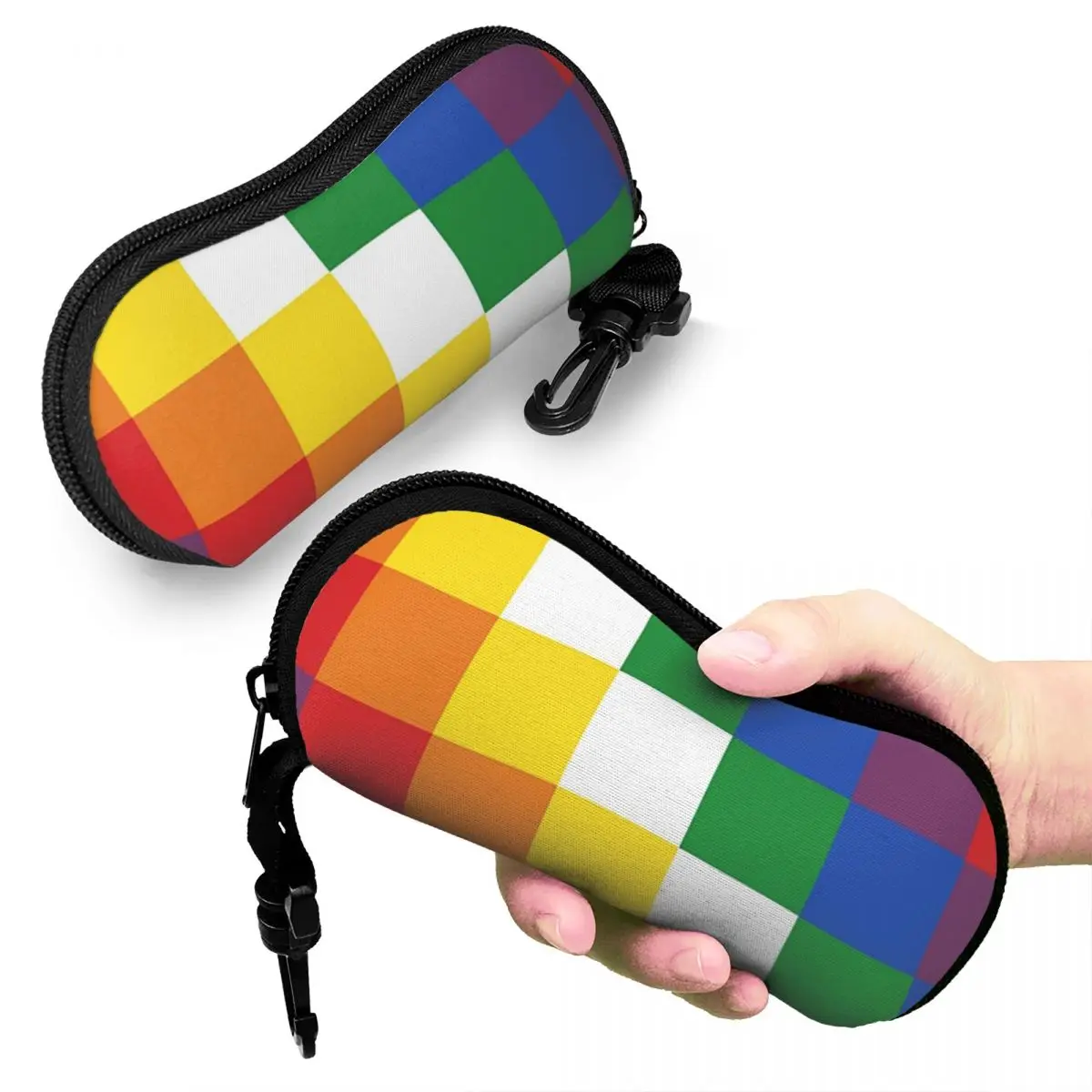 

Wiphala Shell футляр для очков защитная коробка для солнцезащитных очков для женщин и мужчин мягкая сумка для очков