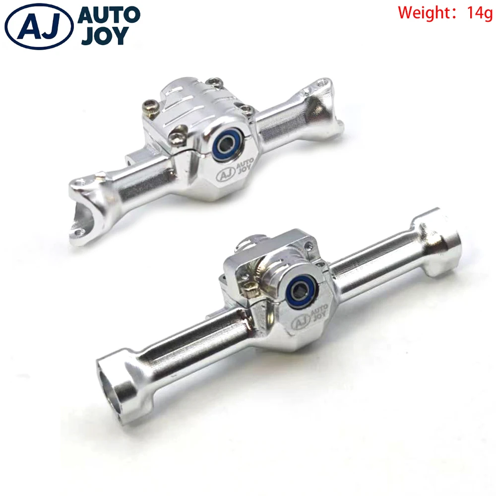 

AUTO JOY SCX30 Комплект алюминиевых передних и задних осей, усиленные детали для тюнинга AXIAL SCX30 RC Crawler Car, высокоточные металлические компоненты