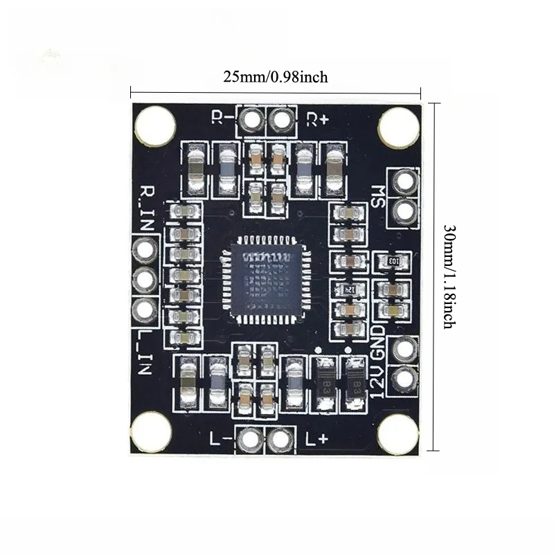 

4pcs XH M181 PAM8610 Digital Amplifier Board 2x15W Stereo Class D High Power Audio Module for DIY Speaker