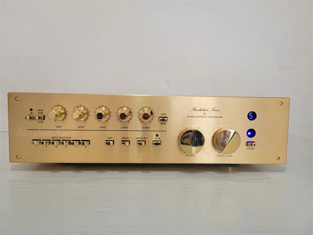 FM ACOUSTICS FM268C Схема истинного баланса ARC Схема HIFI Усилитель Высококачественный предусилитель FM268C