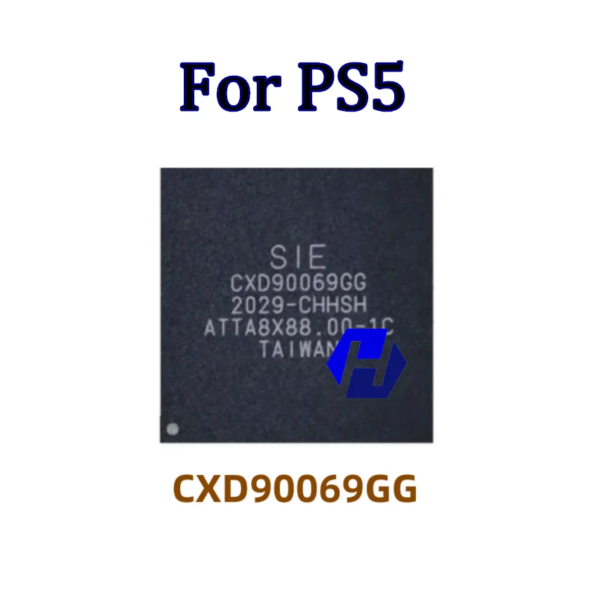 오리지널 새 사우스브리지 IC (리볼링 처리됨) 플레이스테이션 5 PS5 슬림 CXD90069GG CXD90061GG BGA IC 칩셋