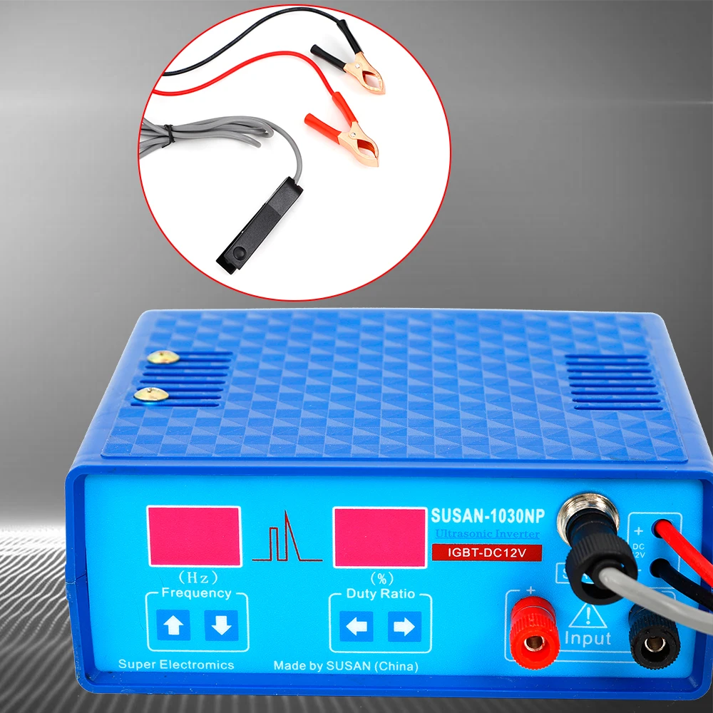 Susan 1030NP Ultrasonic Inverter 12V DC Nominal Range Sine Wave Overload Protection Blue