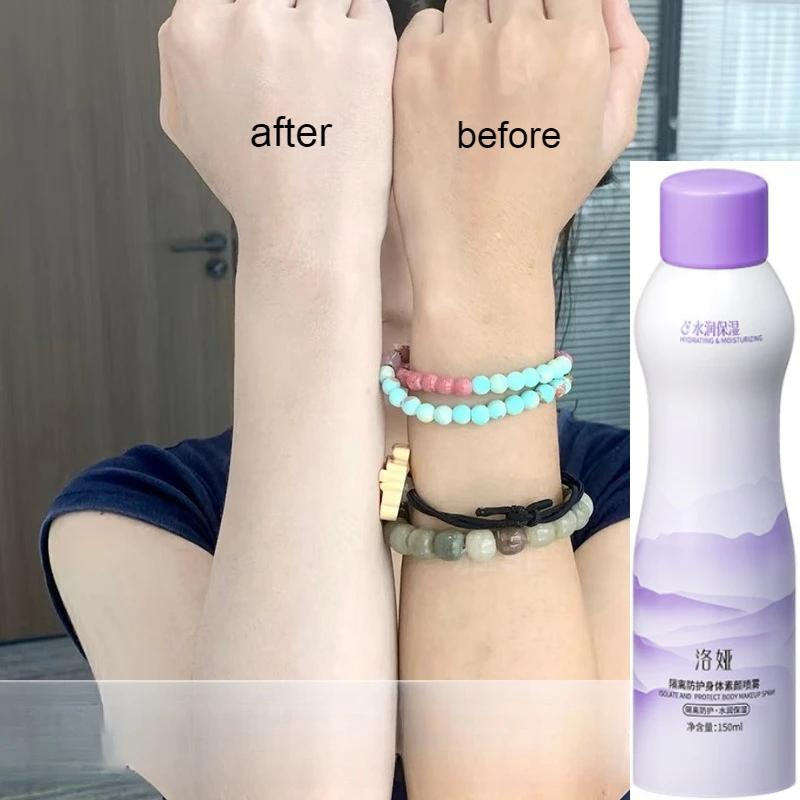 Isolation Protective Body Plain Face Spray Moisturizing Beautiful Back Whole Body Brightening Lazy Plain Face Whitening Spray