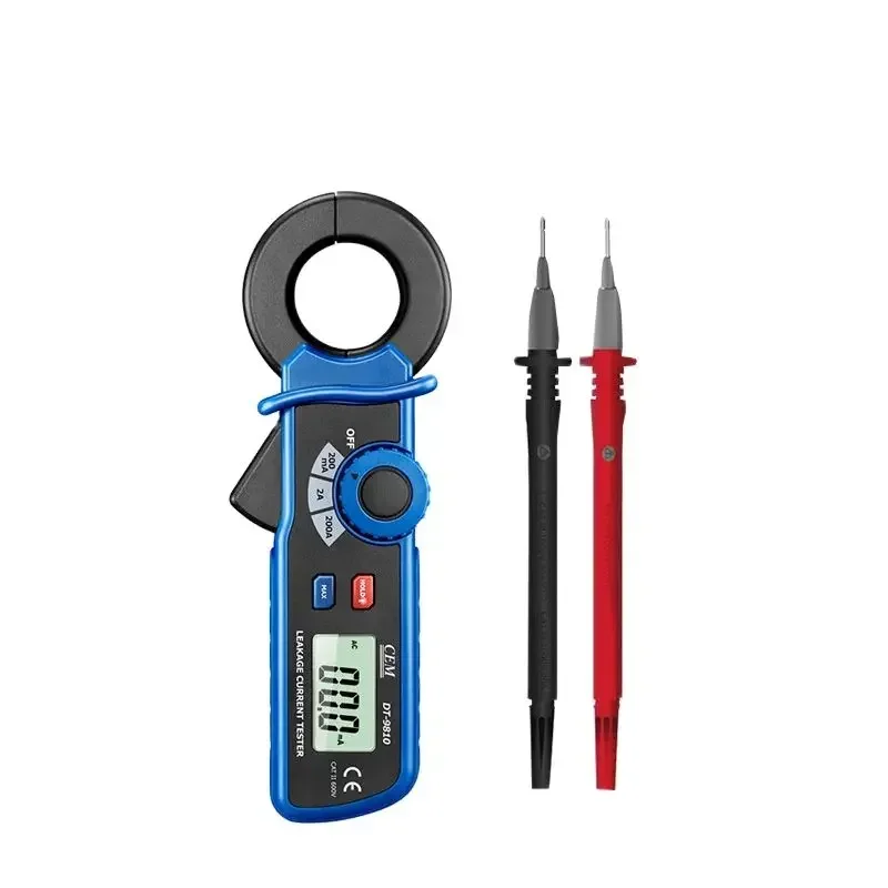 DT-9810 Mini AC Leakage Current Tester Clamp Meter