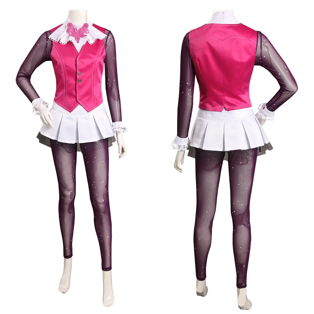 

Monster Cos High Draculaura Cosplay Costume Outfits Halloween Carnival Suit