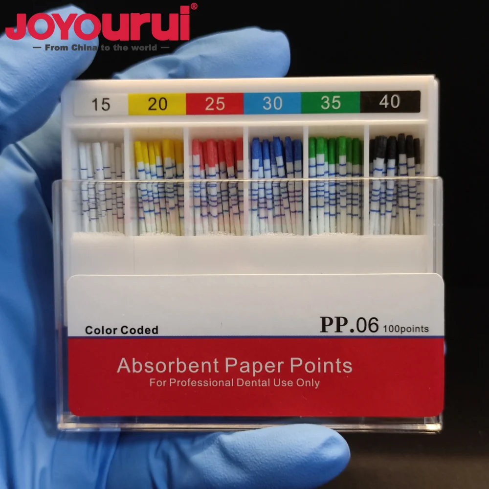F1 F2 F3 Dental Absorbent Paper Points Root Cancel Files Endodontics Cotton Fiber Tips Dentist Product Materials PP Endo File