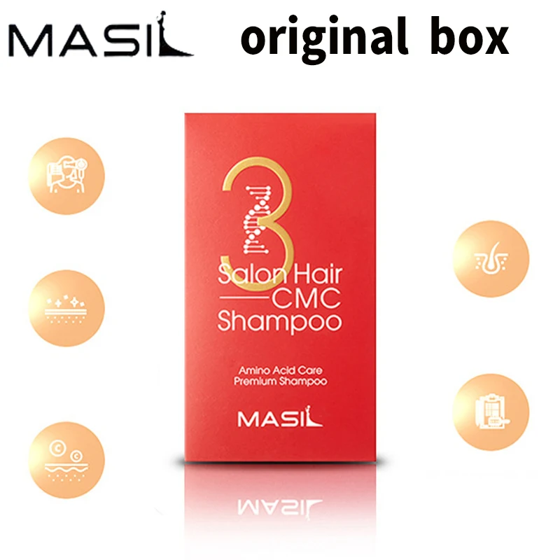 Bild 3: Masil Haarmaske Reisegröße 8 Sekunden Salon CNC Haarpflege Flüssigessenz Conditioner Anti-Haarausfall Reparatur für geschädigtes Haar Shampoo