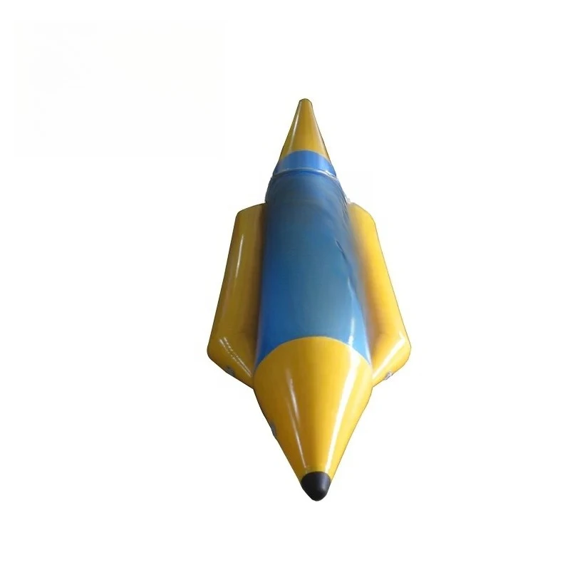 

Inflatable banana boat made of polyvinyl chloride