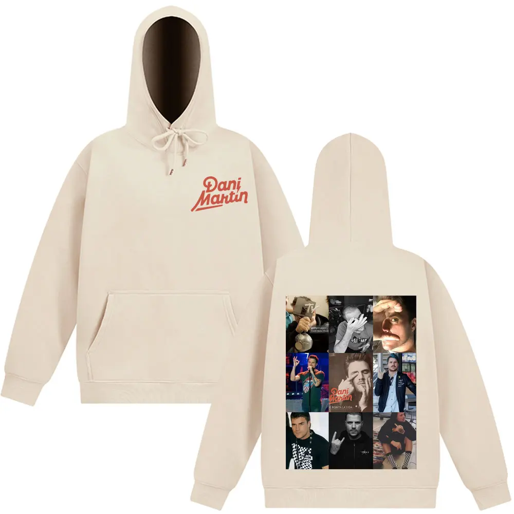 

Винтажная толстовка с рисунком Singer Dani Martin в стиле Харадзюку, мужская и женская мода, пуловер в стиле хип-хоп, повседневная готическая толстовка, уличная одежда, топы