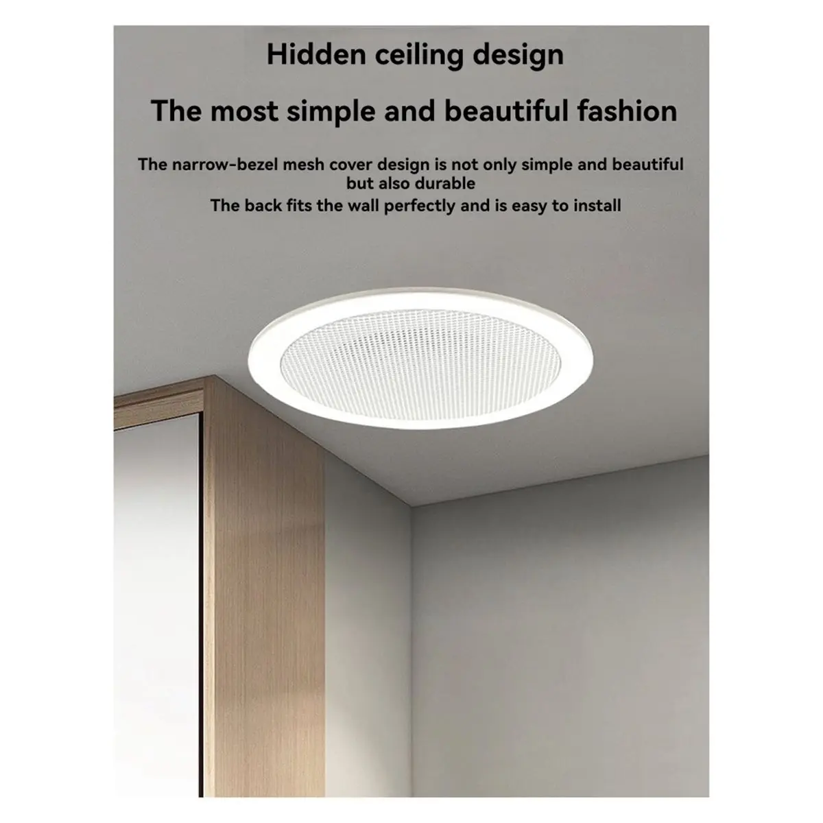 

*AA90P MINI Bluetooth Ceiling Speakers with 1 Deputy Stereo Sound Home Audio Music System for Bathroom Kitchen Living Room