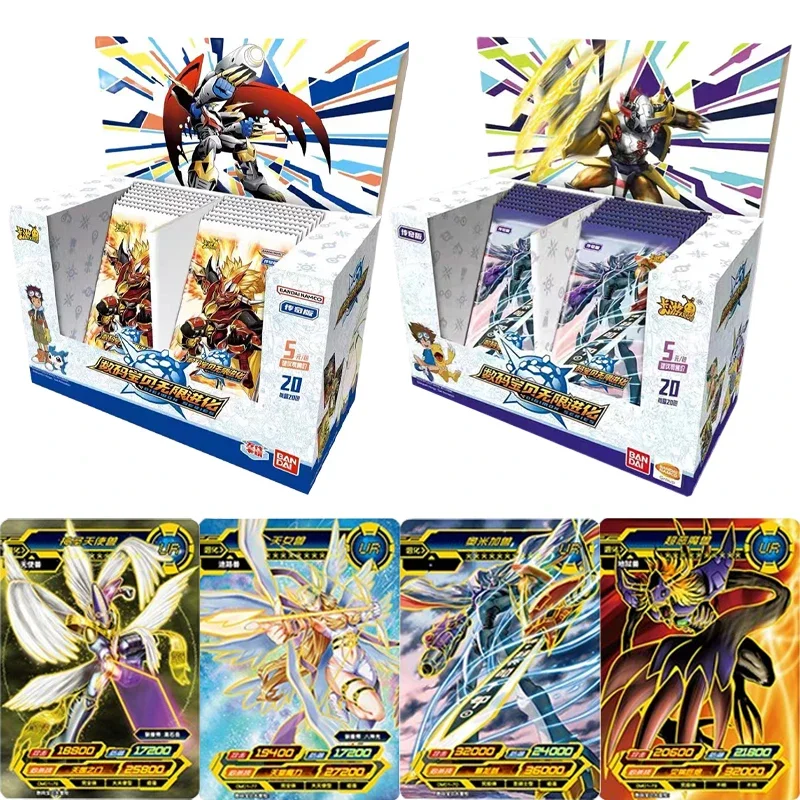 

KAYOU Digimon Infinite Evolution Card Legendary Edition Rare SP UR Card Transparent TGR Card Anime Digimon Collection Cards